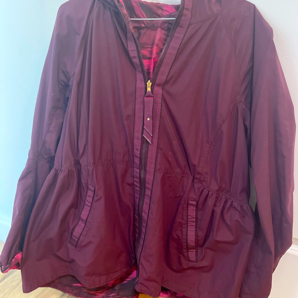 Lululemon Rain Jacket - Reversible! Size 12